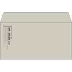 【既製品】洋長3(235x120mm)（〒枠なし）