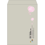 【既製品】角0(287x382mm)（〒枠なし）