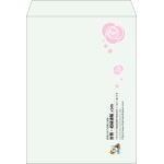 【既製品】角0(287x382mm)（〒枠なし）
