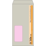 【既製品】長3窓付き(120x235mm)（〒枠なし）