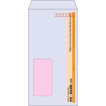 【既製品】長3窓付き(120x235mm)（〒枠あり）