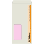 【既製品】長3窓付き(120x235mm)（〒枠なし）