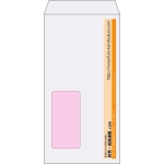 【既製品】長3窓付き(120x235mm)（〒枠なし）