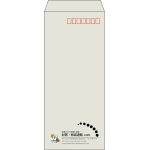 【既製品】長4(90x205mm)（〒枠あり）