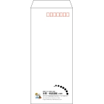 【既製品】長4(90x205mm)（〒枠あり）