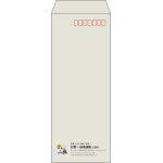 【既製品】長40(90x225mm)（〒枠あり）