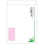 【オリジナル封筒】角3窓付き(216x277mm)（〒枠なし）
