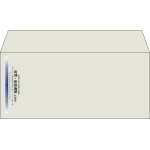【既製品】洋4(235x105mm)（〒枠なし）