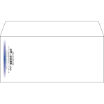 【既製品】洋4(235x105mm)（〒枠なし）