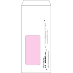 【オリジナル封筒】長4窓付き(90x205mm)（〒枠なし）