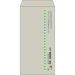 【既製品】長3(120x235mm)（〒枠なし）