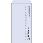 【既製品】長3(120x235mm)（〒枠なし）