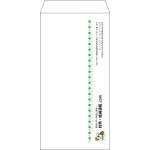 【既製品】長3(120x235mm)（〒枠なし）
