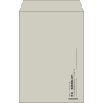 【既製品】角20(229x324mm)（〒枠なし）