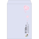 【既製品】角1(270x382mm)（〒枠なし）