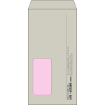 【既製品】長3窓付き(120x235mm)（〒枠なし）