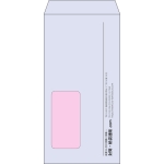 【既製品】長3窓付き(120x235mm)（〒枠なし）
