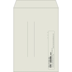 【既製品】角20(229x324mm)（〒枠なし）