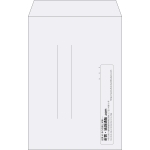 【既製品】角20(229x324mm)（〒枠なし）