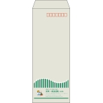 【既製品】長40(90x225mm)（〒枠あり）