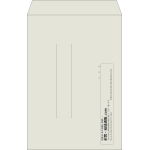【既製品】角1(270x382mm)（〒枠なし）