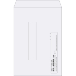 【既製品】角1(270x382mm)（〒枠なし）