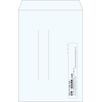 【既製品】角1(270x382mm)（〒枠なし）