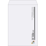 【既製品】角2(240x332mm)（〒枠なし）