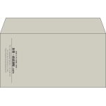 【既製品】洋長3(235x120mm)（〒枠なし）