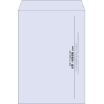 【既製品】角2(240x332mm)（〒枠なし）