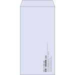 【既製品】長3(120x235mm)（〒枠なし）