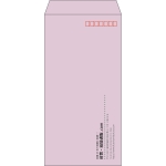 【既製品】長3(120x235mm)（〒枠あり）