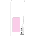 【オリジナル封筒】長4窓付き(90x205mm)（〒枠なし）