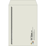 【既製品】角20(229x324mm)（〒枠なし）