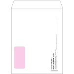 【オリジナル封筒】角3窓付き(216x277mm)（〒枠なし）