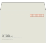 【既製品】洋2(162x114mm)（〒枠あり）