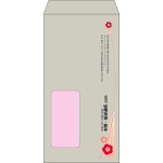 【既製品】長3窓付き(120x235mm)（〒枠なし）