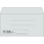 【既製品】洋長3(235x120mm)（〒枠なし）