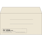 【既製品】洋長3(235x120mm)（〒枠なし）