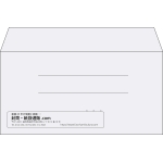 【既製品】洋長3(235x120mm)（〒枠なし）