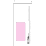 【オリジナル封筒】長4窓付き(90x205mm)（〒枠なし）