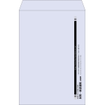【既製品】角1(270x382mm)（〒枠なし）