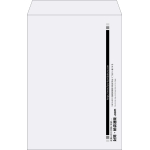【既製品】角1(270x382mm)（〒枠なし）