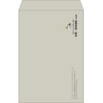 【既製品】角1(270x382mm)（〒枠なし）