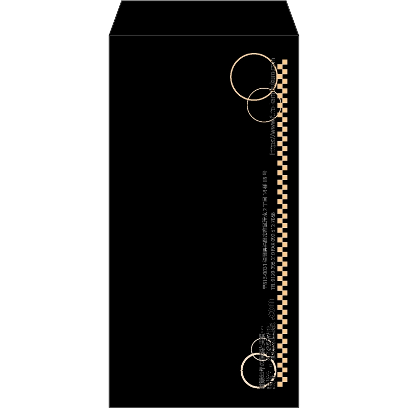 【既製品】長3(120x235mm)（〒枠なし）
