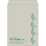 【既製品】角0(287x382mm)（〒枠なし）