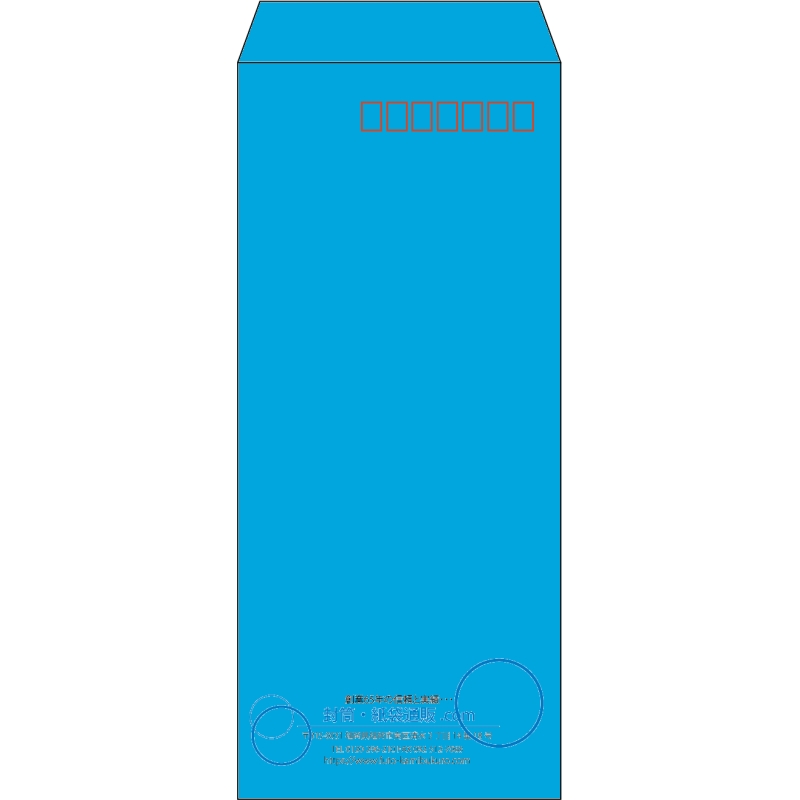 【既製品】長4(90x205mm)（〒枠あり）