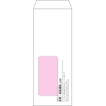 【オリジナル封筒】長40窓付き(90x225mm)（〒枠なし）