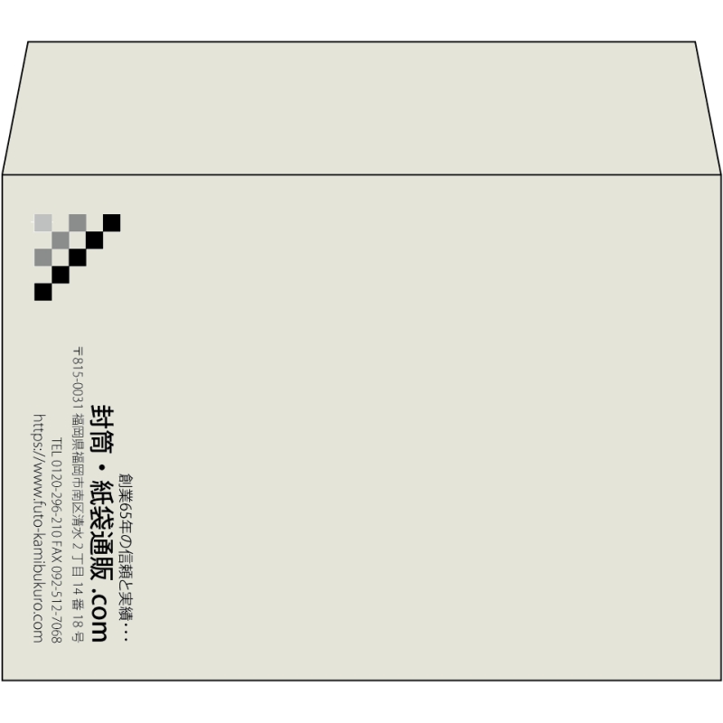 【既製品】洋2(162x114mm)（〒枠なし）