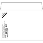 【既製品】洋2(162x114mm)（〒枠なし）